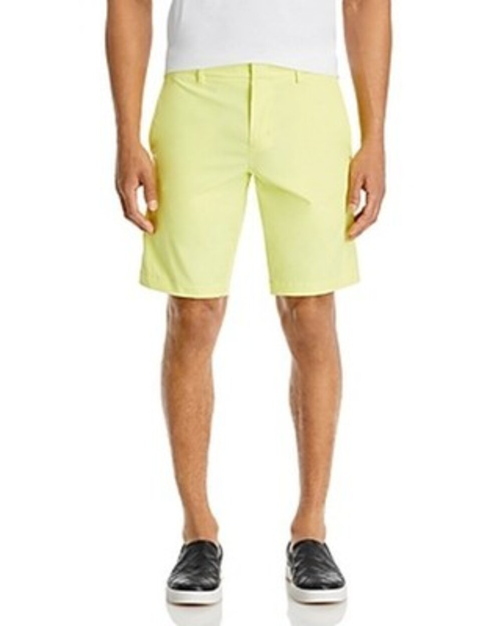 Boss Litt Chino Golf Shorts Men's 36R Light Pastel Green Side Pockets Zip Up